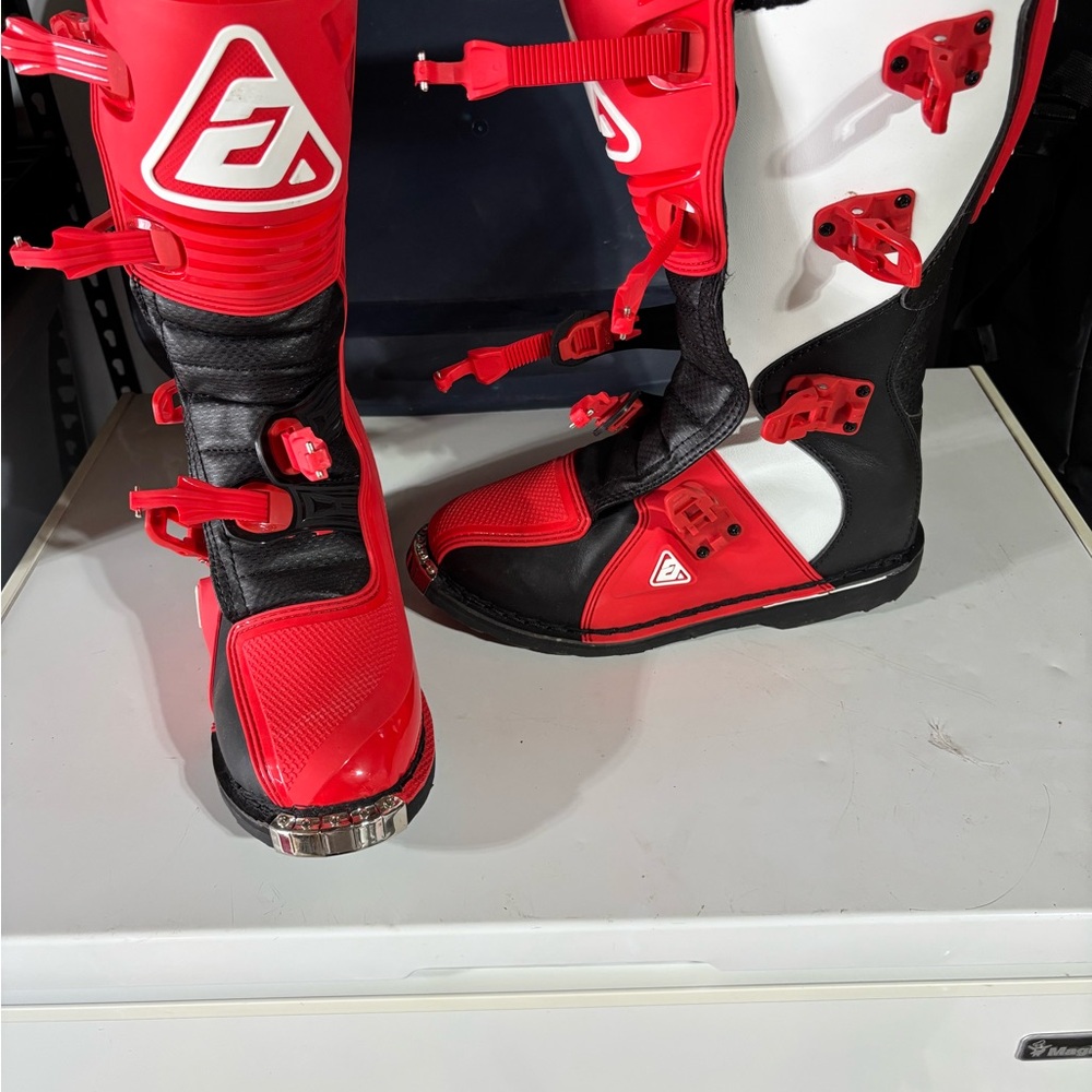 Adult Red and Black Riding Boots